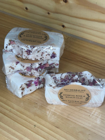 Eternal Rose & Kaolin Clay 100% Natural Soap
